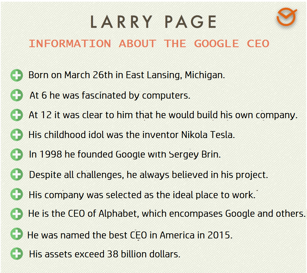 google ceo info on larry page