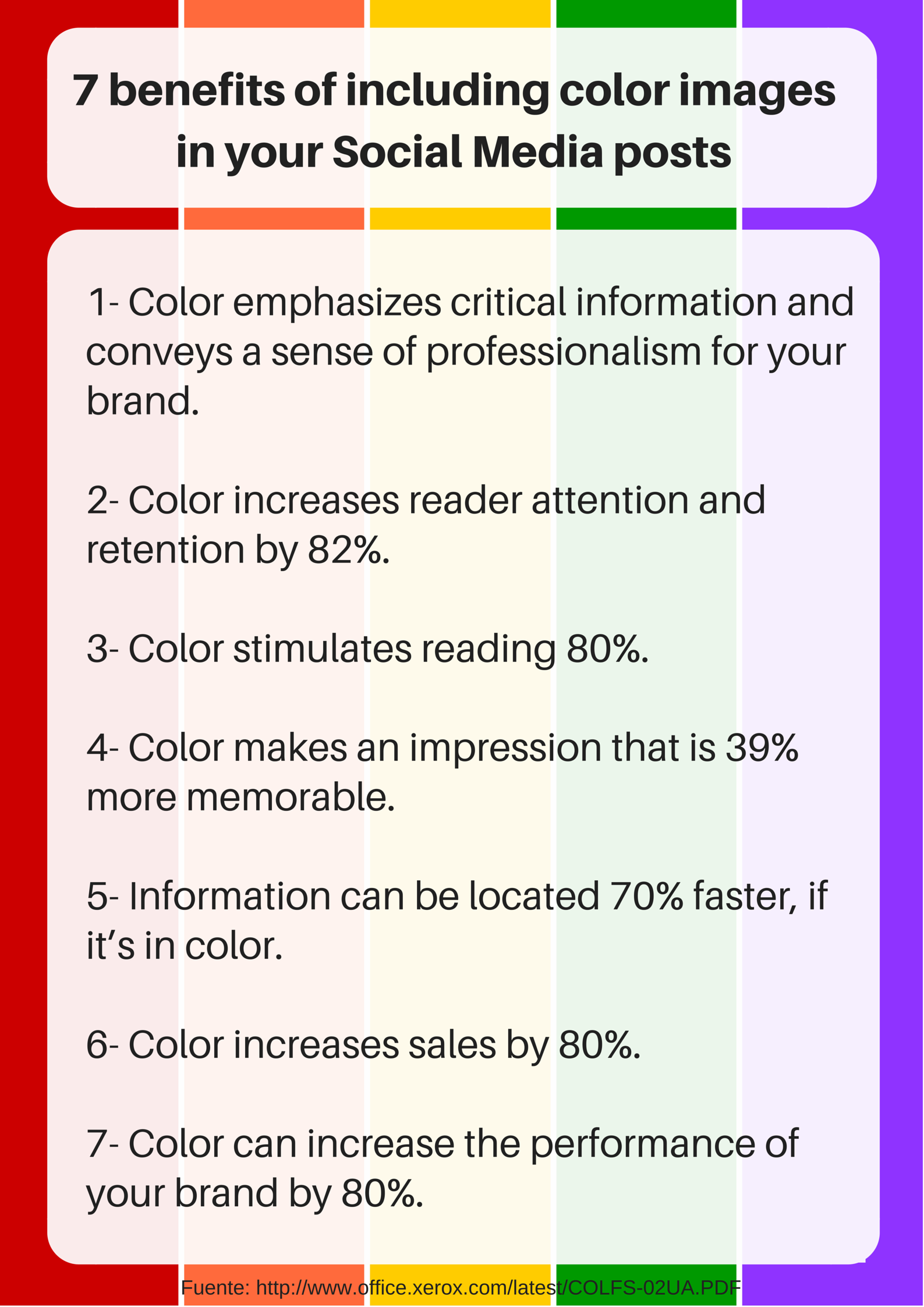 7 Beneficios de Incluir Imágenes a Color en tus Publicaciones para Redes Sociales