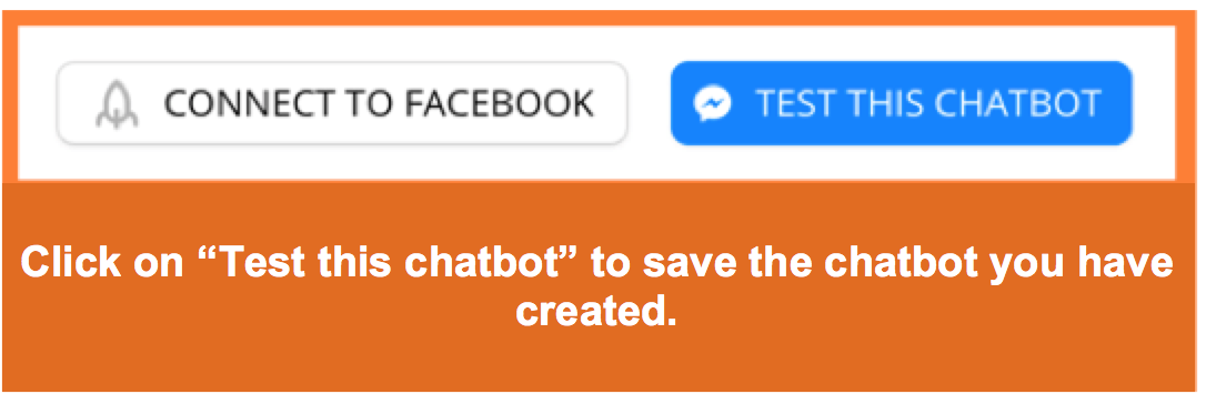 Test Facebook chatbot