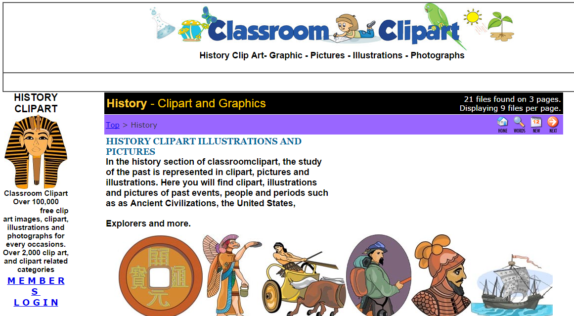 46 - Classroom Clipart