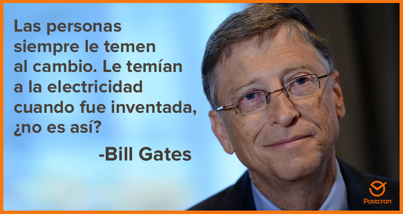 Frases de Bill Gates para inspirar tu trabajo