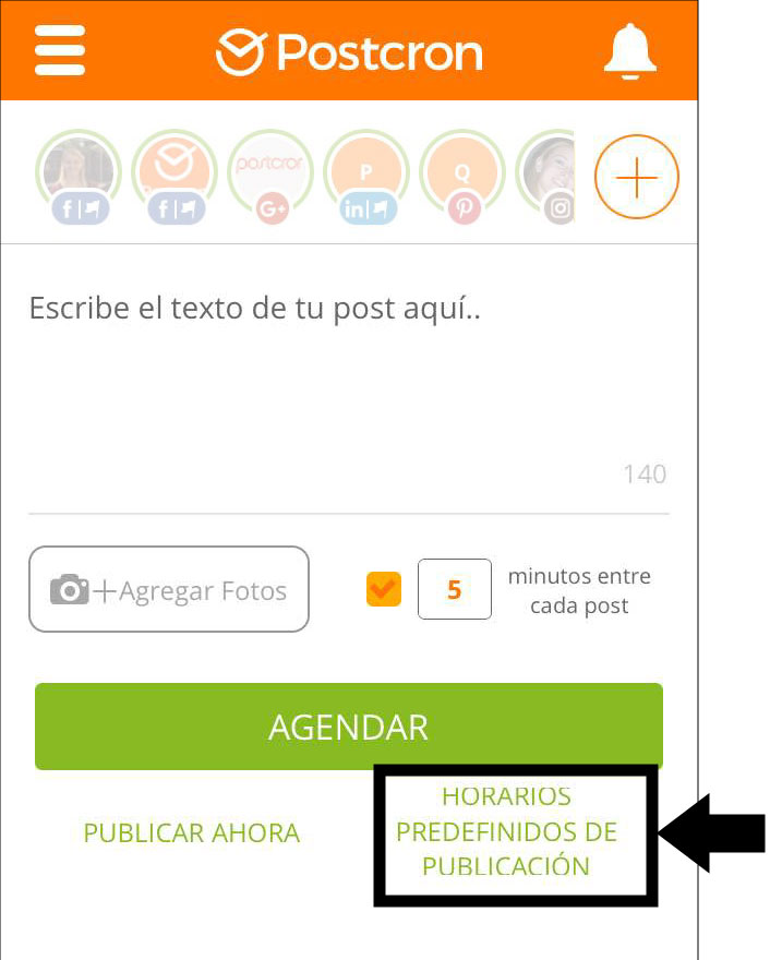 Horarios-Predefinidos-de-Publicación-Postcron-iOS
