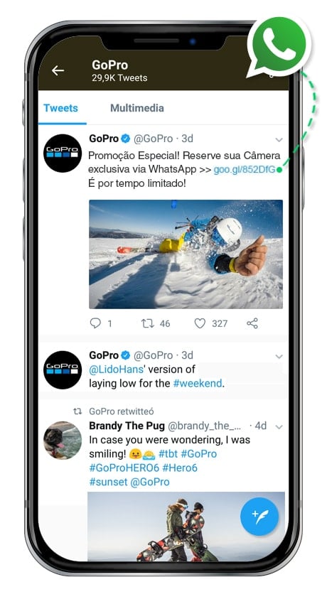 Postcron Whatsapp Example