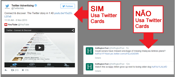 Twitter Cards - dicas para o Twitter