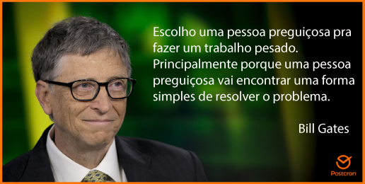 41 frases de Bill Gates pra inspirar o seu trabalho!